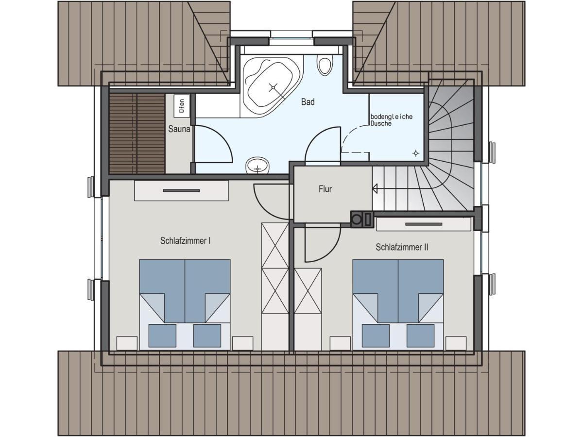 Ferienhaus Seeschwalbe 44 Fuhlendorf  Exterior foto